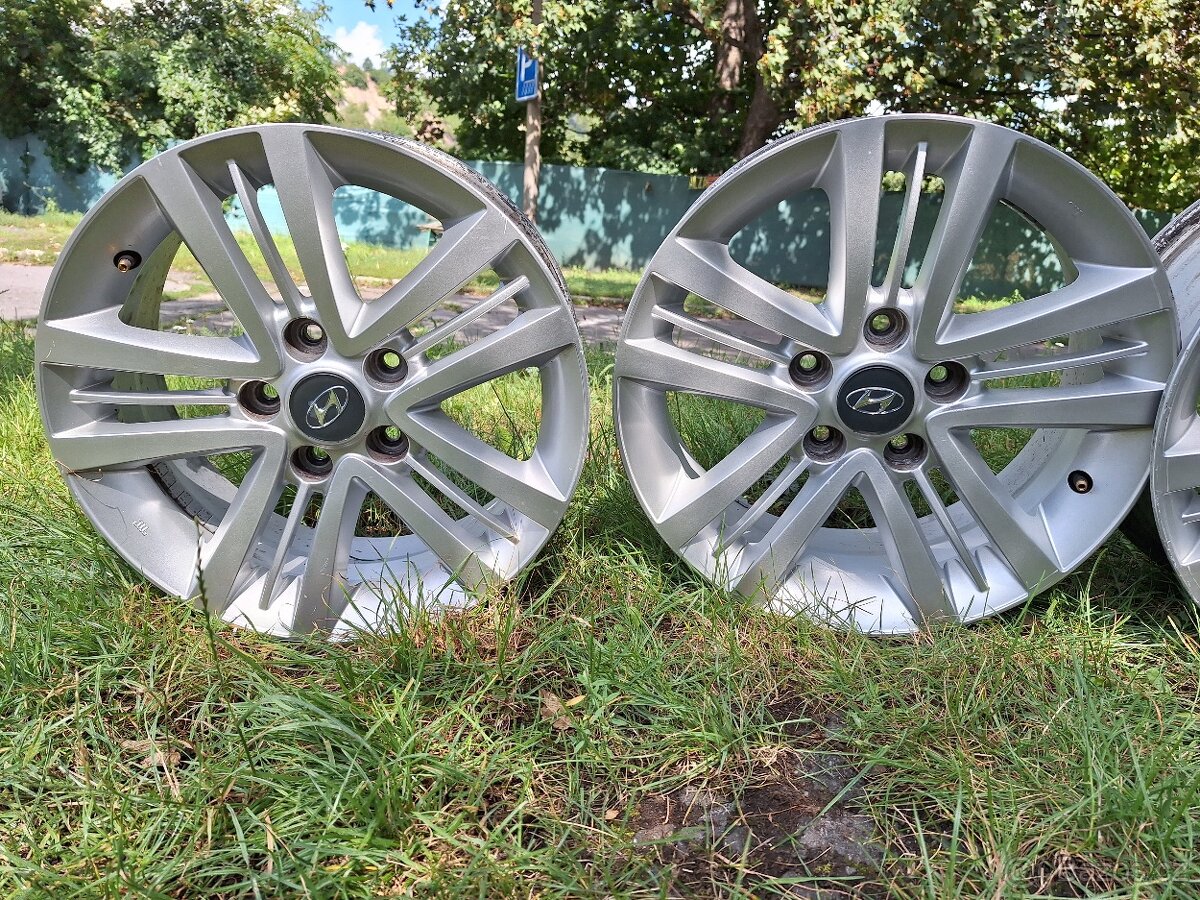 Alu kola Hyundai R16 5x114.3 ET 36 originál - 8