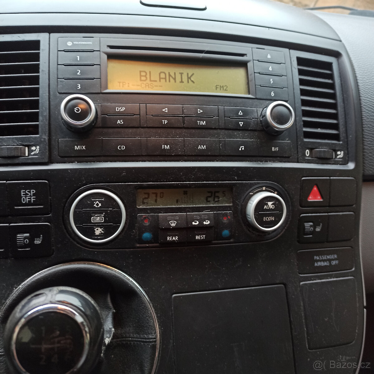 VW transportér multivan T5 2,5 TDI 128 KW původ ČR - 8