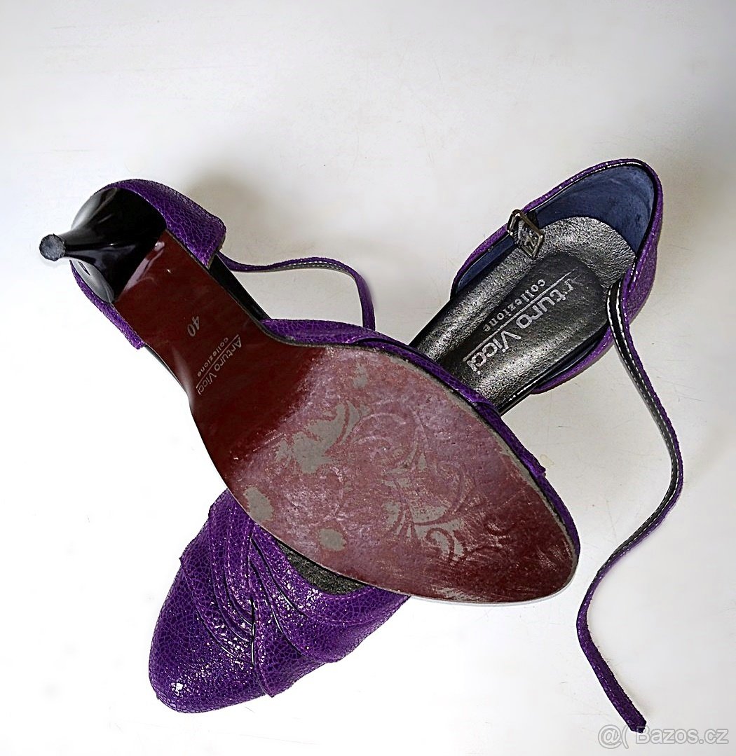 Celokožené luxusní lodičky Arturo Vicci - SLEVA - 8