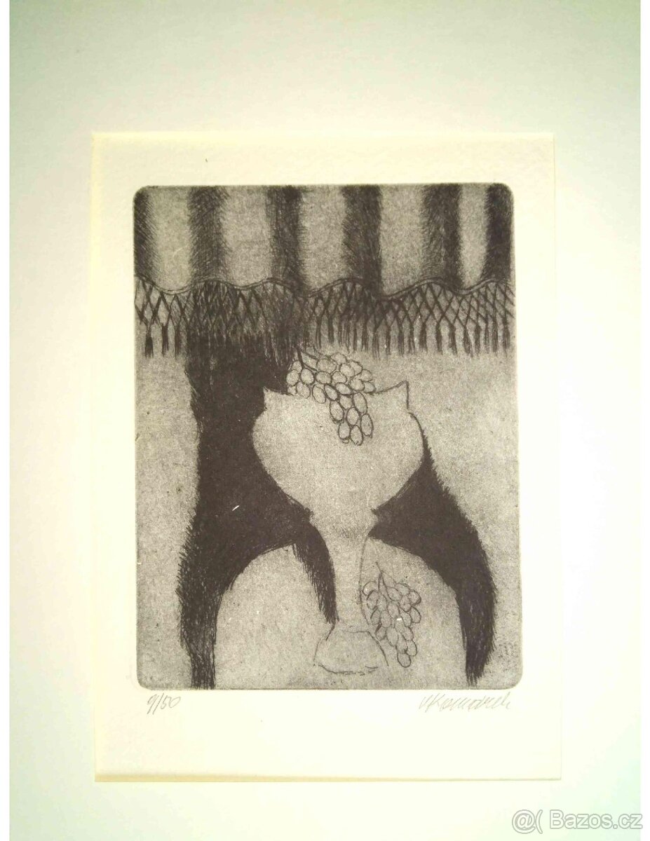 Vladimír Komárek - grafika 1.část - 8