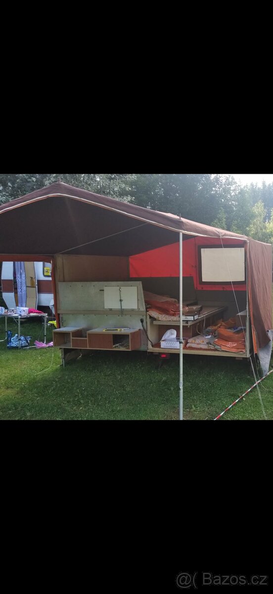 Retro stanový vozík za auto - 8