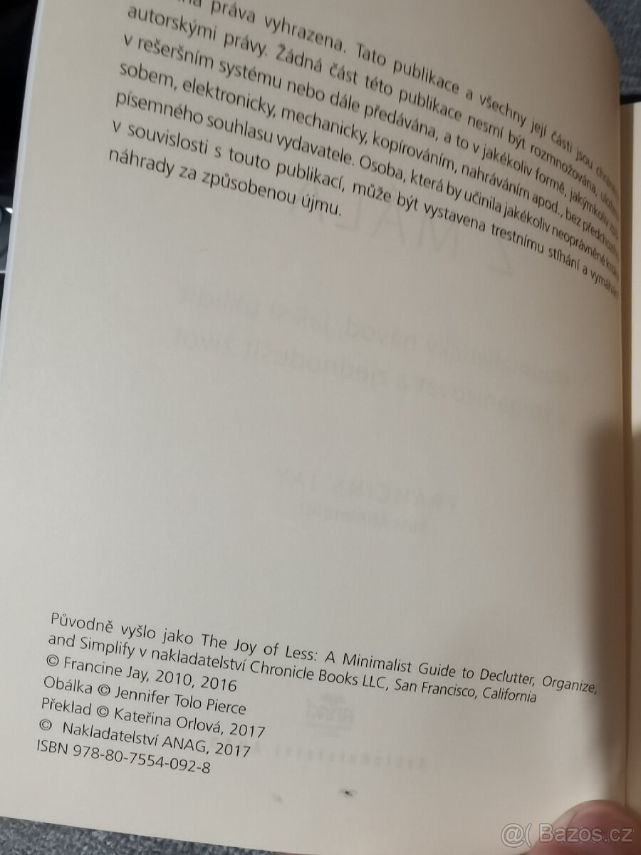 knížky o Minimalismus - 8