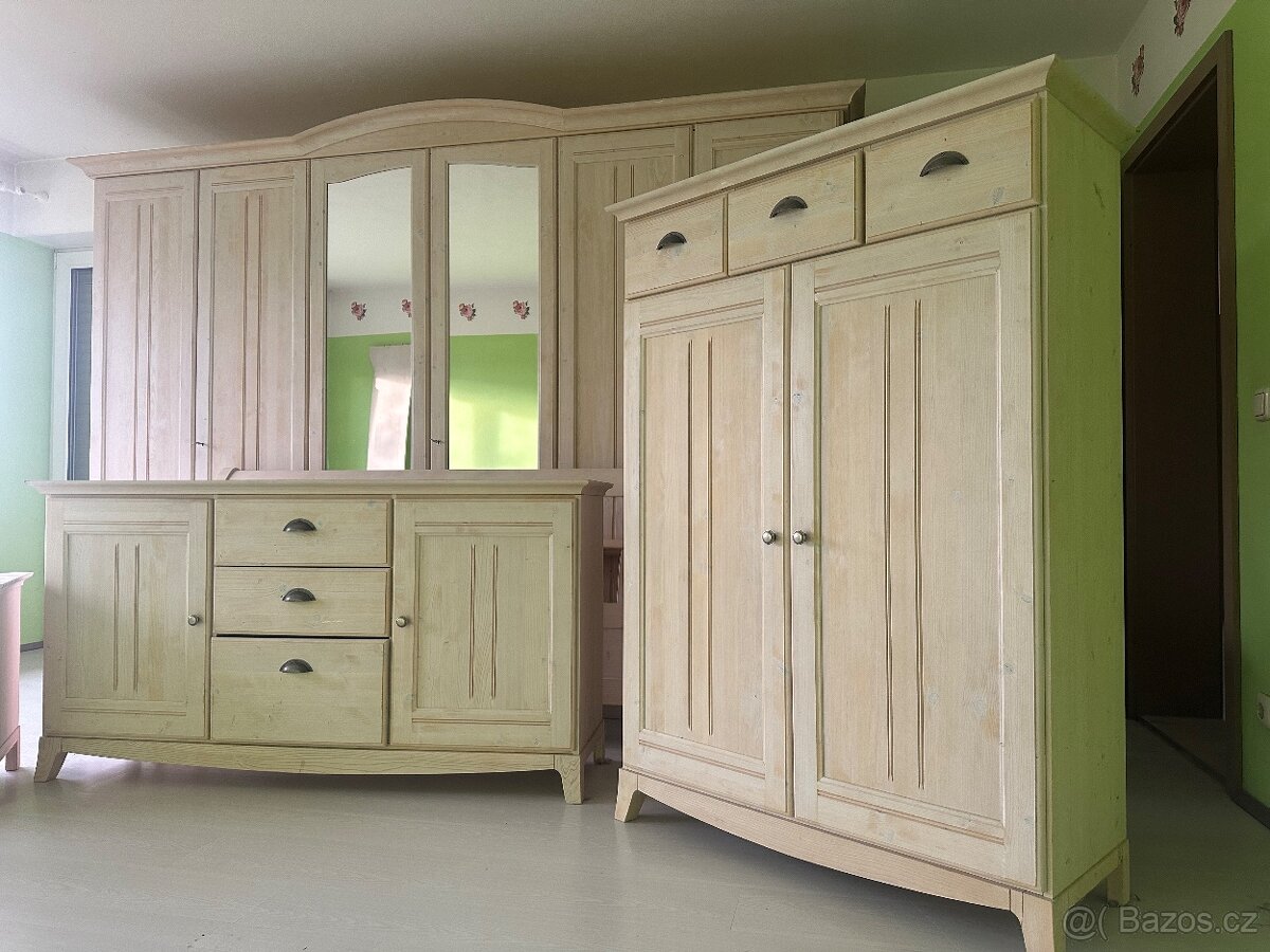 Jitona VENETO, bílá, celomasiv, 2KOMODY - 8