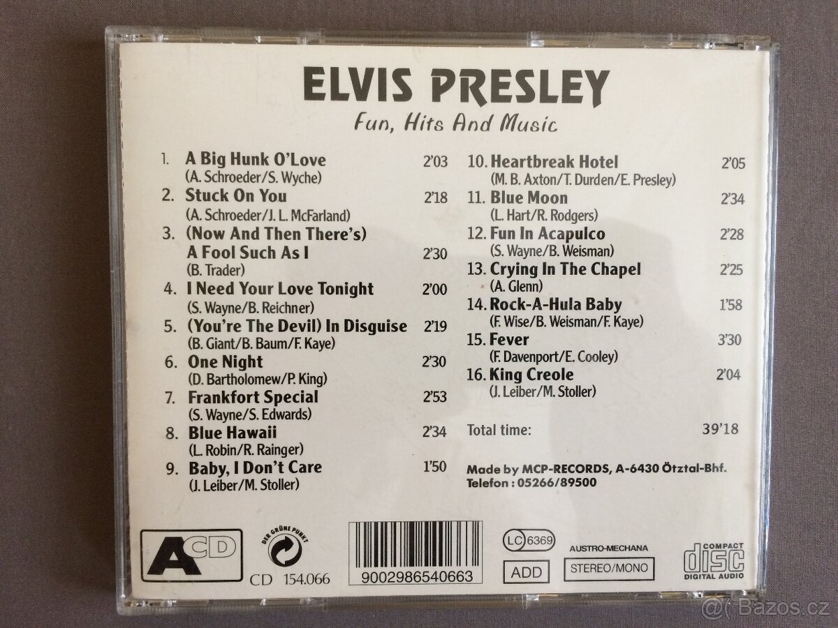 Mix hudebních CD - 8