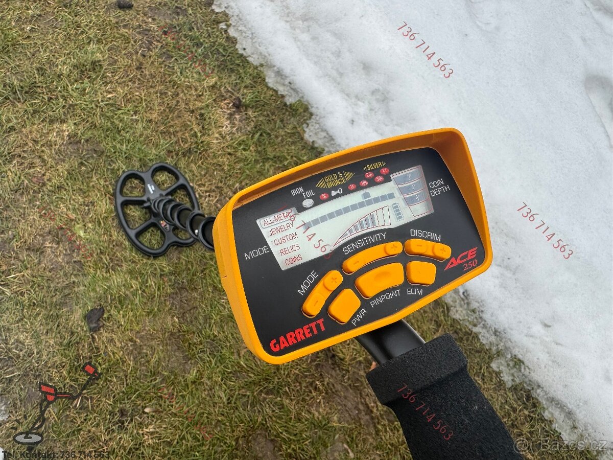 Detektor kovů Garrett Ace 250 S.E.F - 8