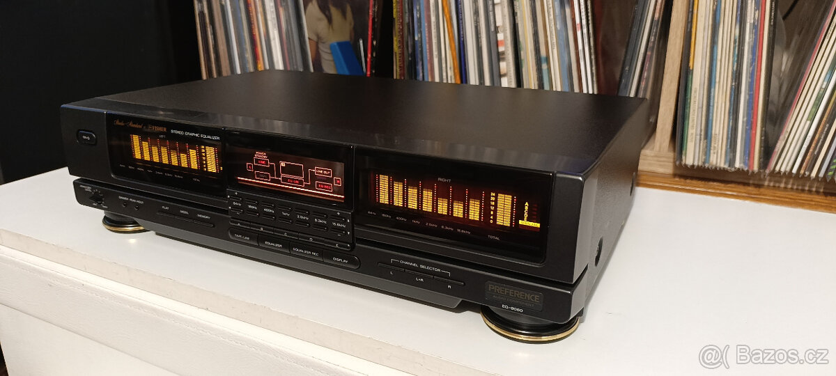 FISHER EQ-9060 Stereo Graphic Equalizer / Analyzer - 8