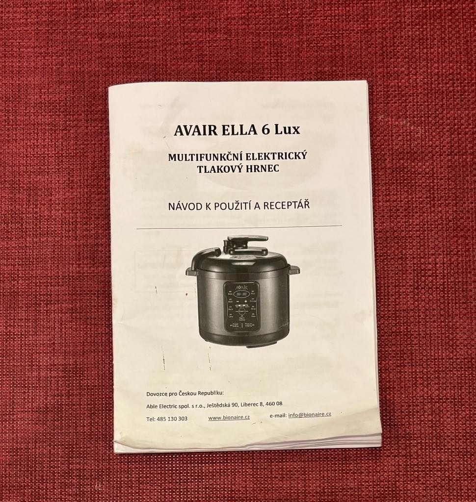 Multifunkční el.tlakový hrnec - 8