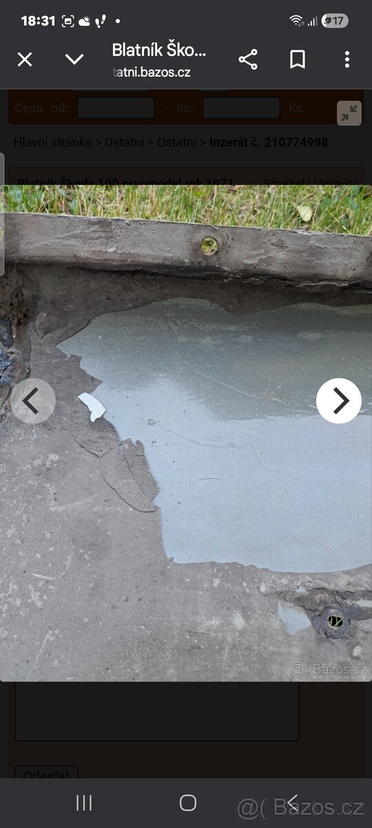 Blatník ŠKODA 100 prvomodel 1971 - 8