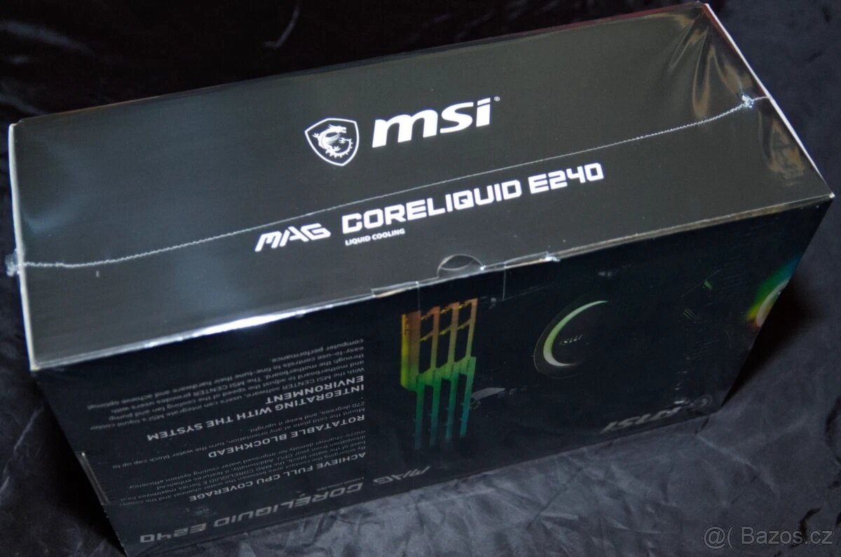 Nové chlazení MSI MAG CORELIQUID E240 - 8