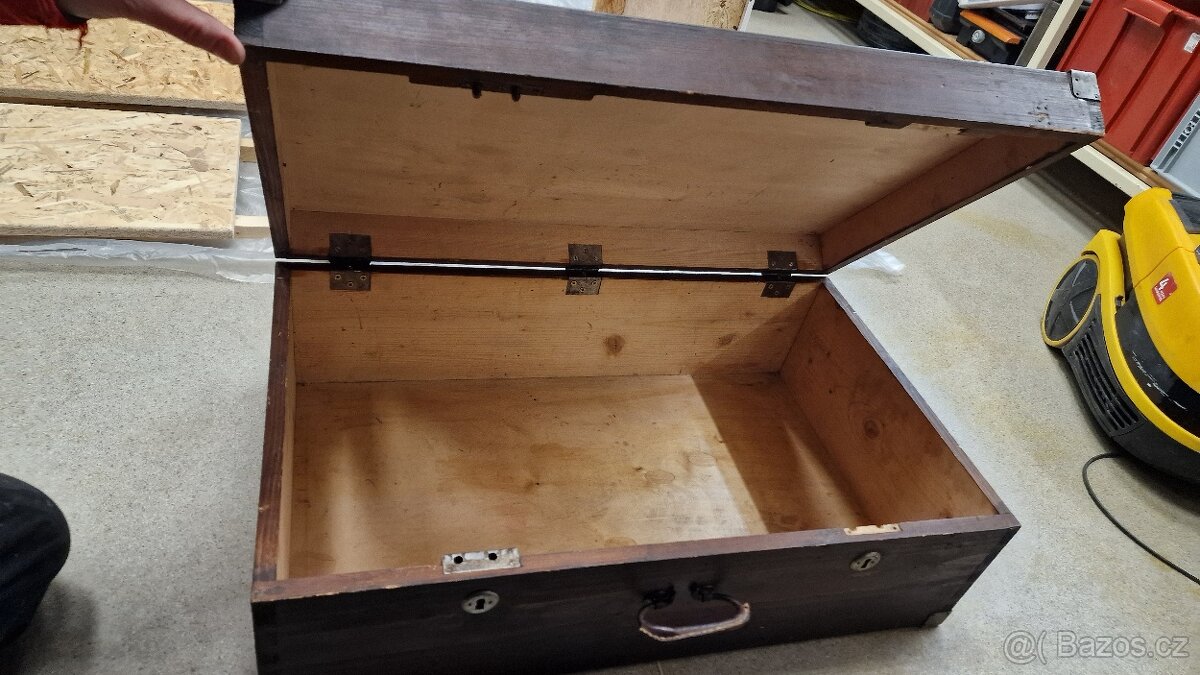 Stará truhla,kufr - 8