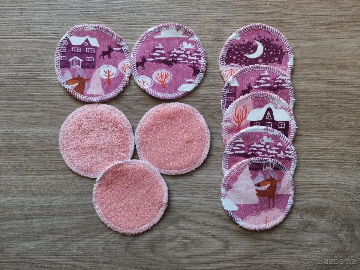 Odličovací, kosmetické, ekologické tamponky - 8