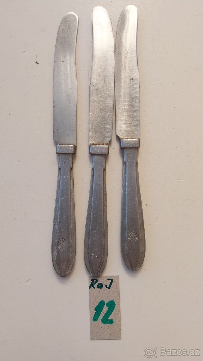 Sada nožů, retro příbory - 8