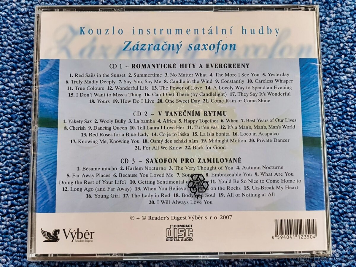Nová CD Kouzlo instrumentální hudby viz text - 8