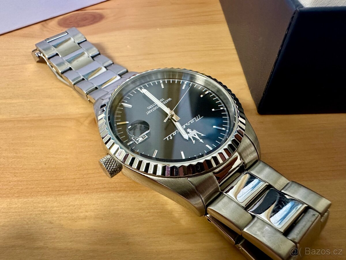 Pánské hodinky Maserati, ORIGINÁL, 100m vodotěsnost - 8