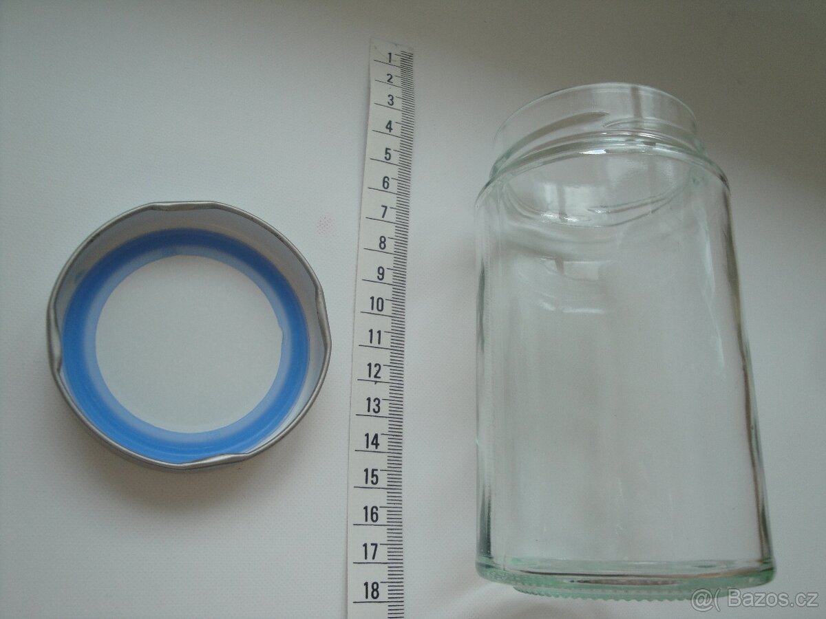 Zavařovací sklenice se silným šroubovacím víčkem - 8