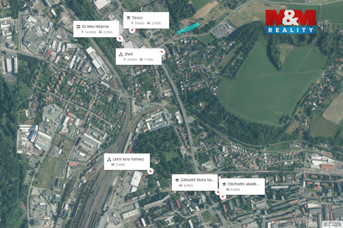 Prodej pozemku k bydlení, 3092 m², Valašské Meziříčí - 8