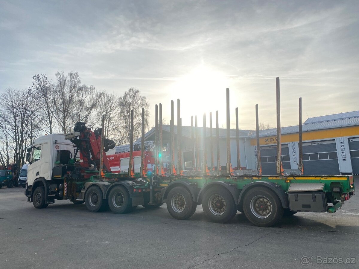 Lesovůz SCANIA R500, 6x6, EPSILON Q170Z - 8