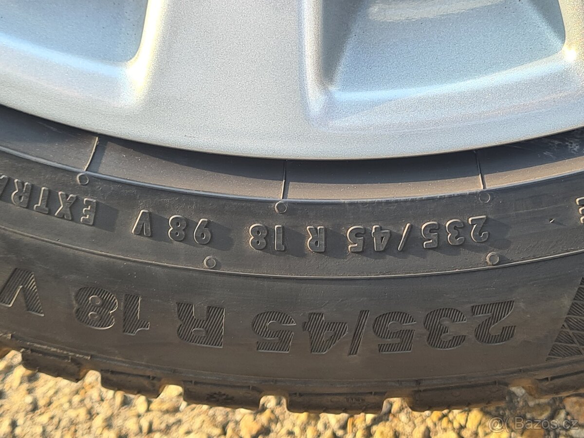 Alu kola Opel Insignia 18" s pneu 235/45R18 originál - 8