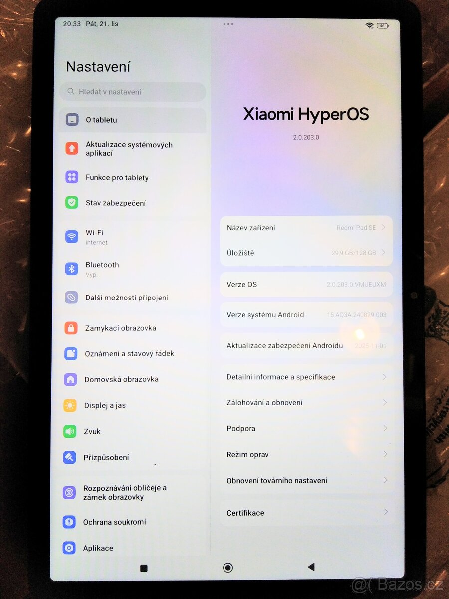 Xiaomi Redmi Pad SE Graphite Gray 4gb+ 2gb /// 128 gb Nový - 8