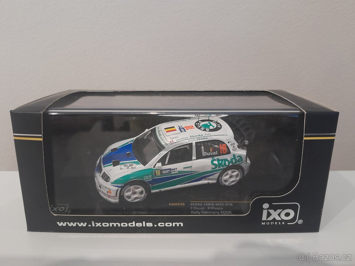 model ŠKODA FABIA WRC /IXO RAM252 IXO RAM229 - 8
