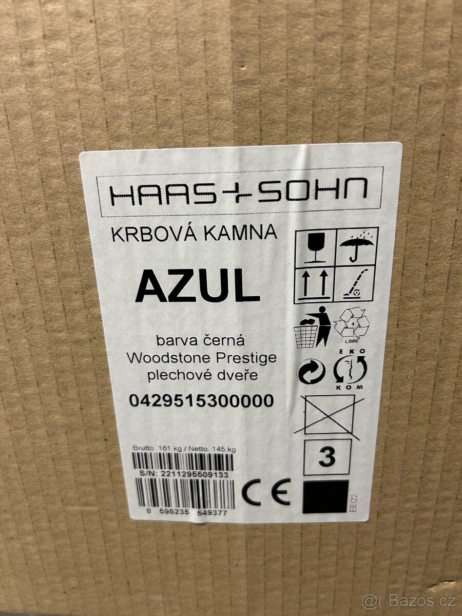 Krbová kamna Haas+Sohn AZUL - 8