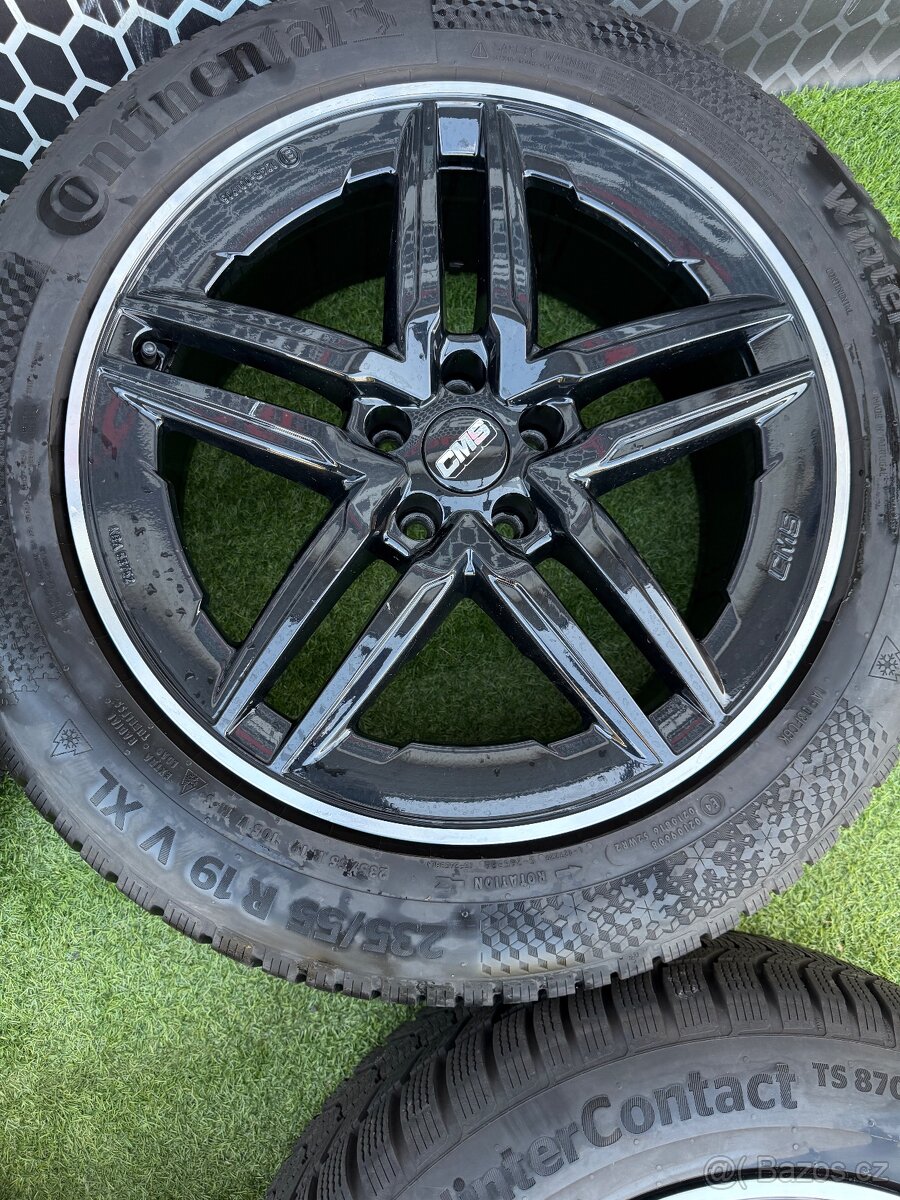 235/55 R19 - ZÁNOVNÍ ZIMNÍ SADA CONTINENTAL 5x112 CMS - 8
