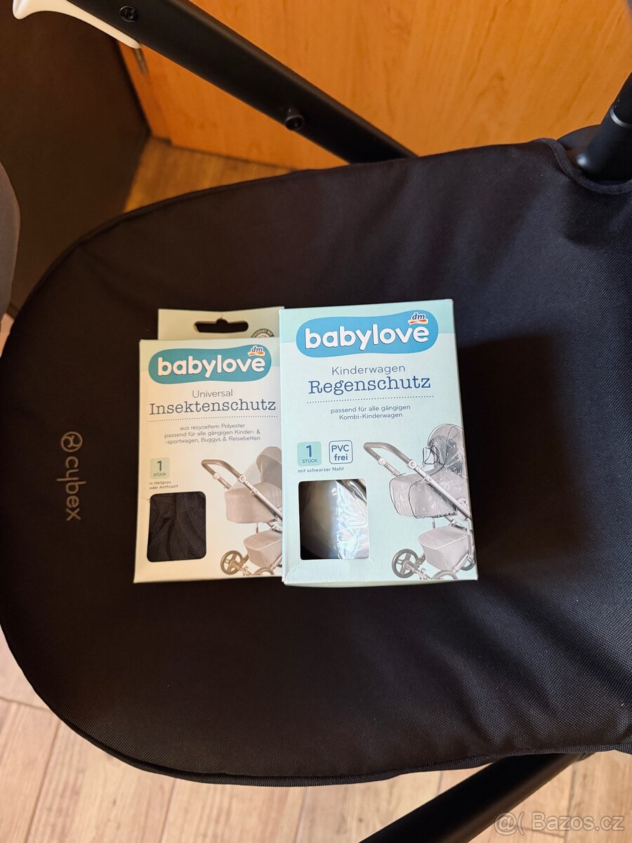 Kočárek Cybex EOS basic 2v1 moon black - 8
