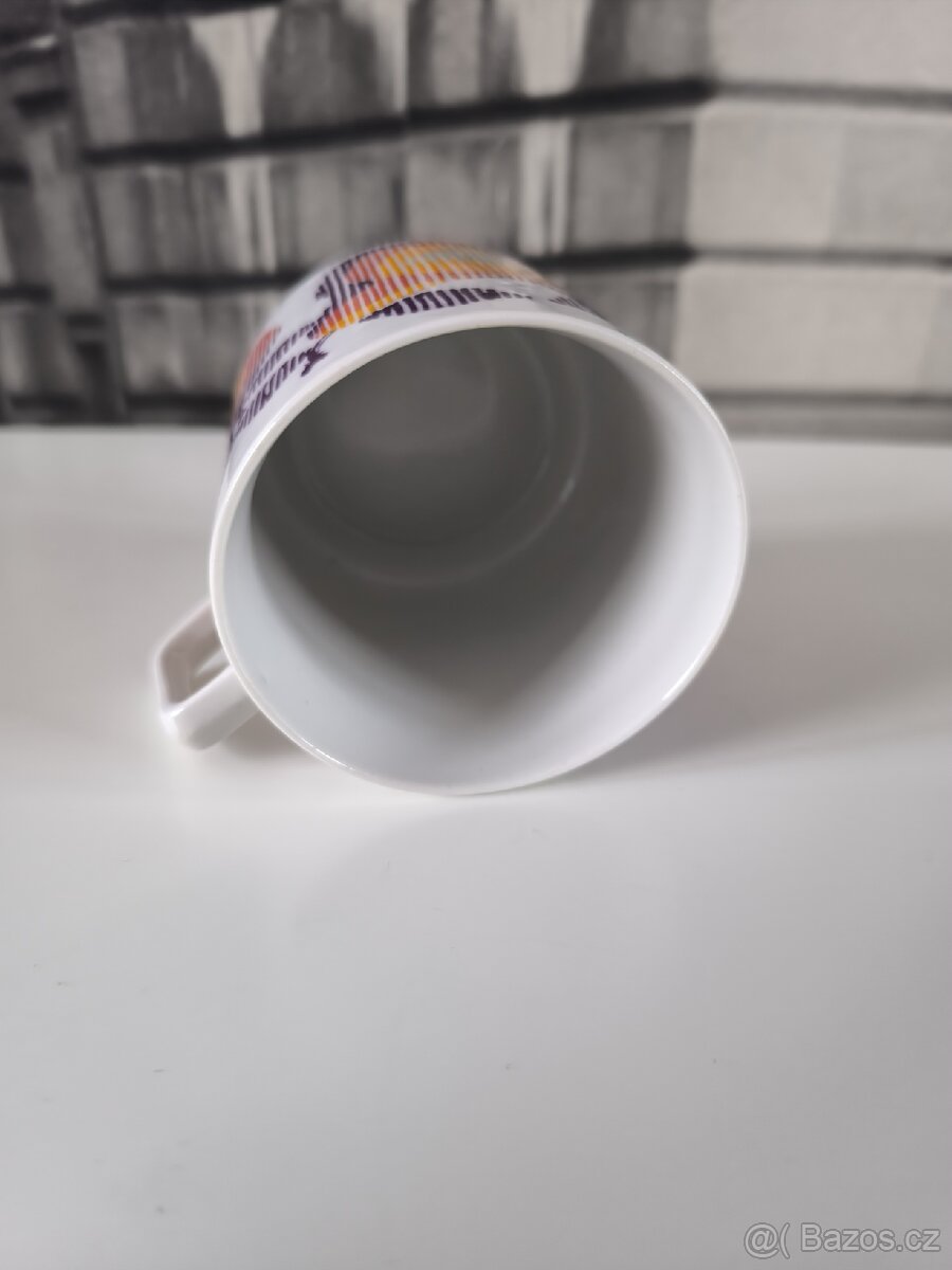 Retro hrnek "C" - Dubí, ČSSR - 8