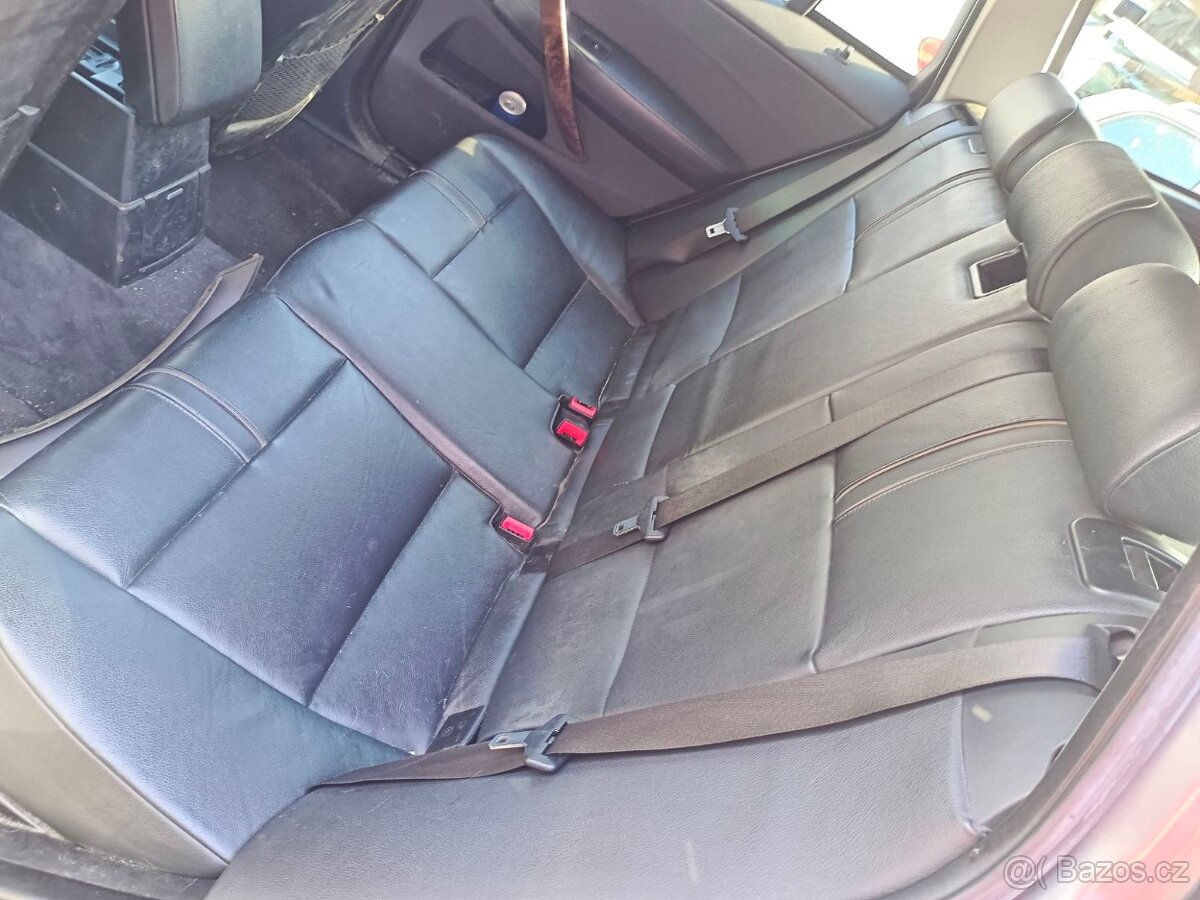 Kompletní ///M interiér BMW E83 X3, čená kůže, dekor, VÝHŘEV - 8