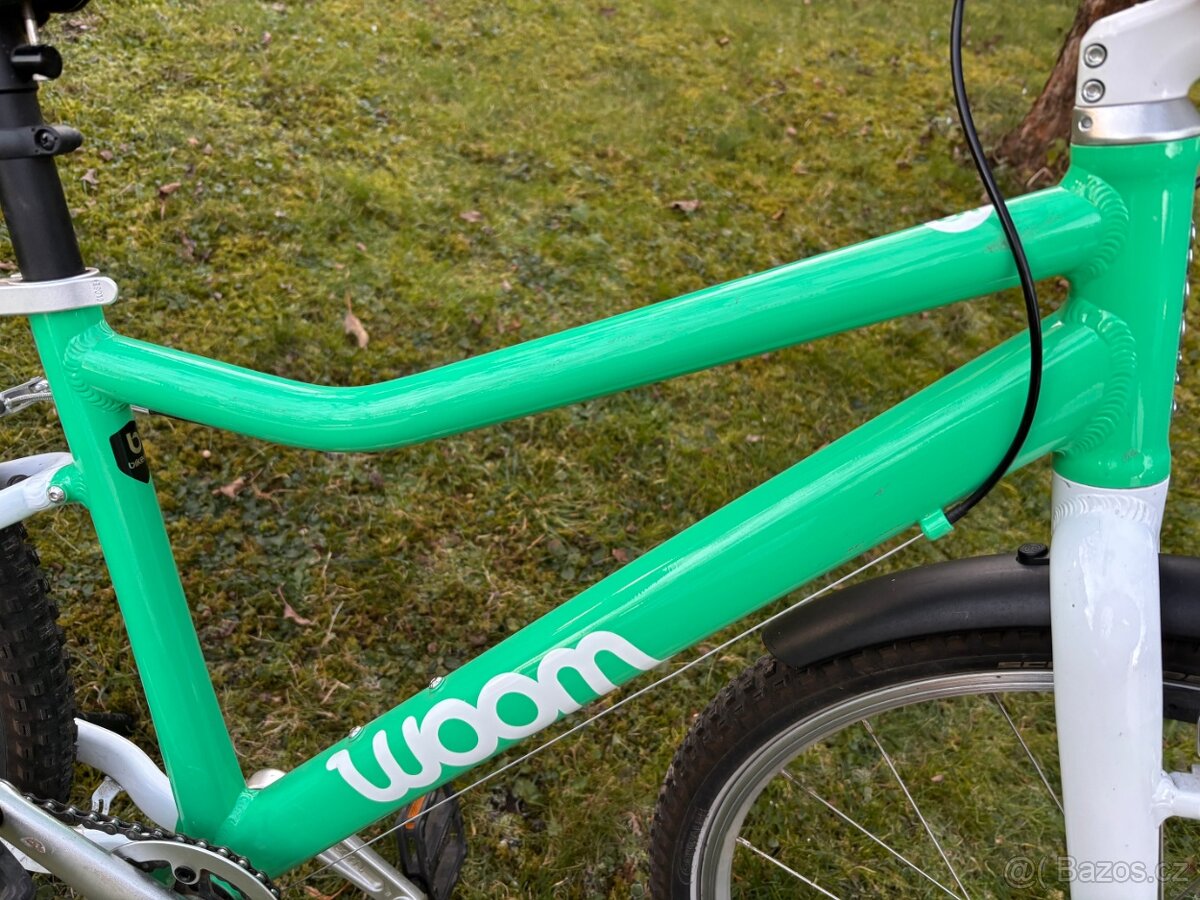 Dětské kolo Woom 5, green mint (zelená) - 8