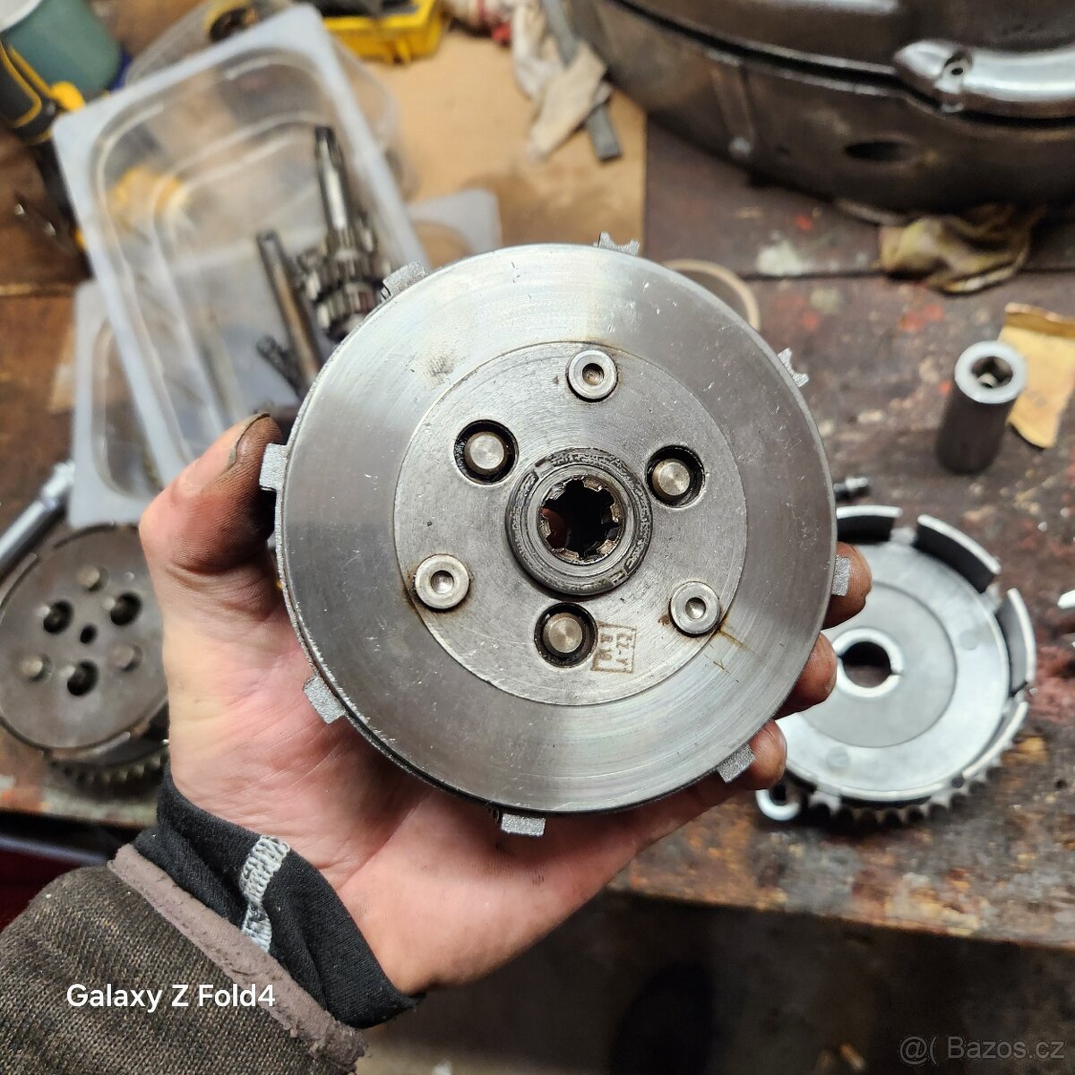 Kompletní spojka jawa 350/360,362 panelka,calif - 8