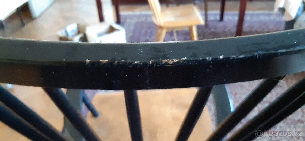 Finské dřevěné houpací křeslo - 8