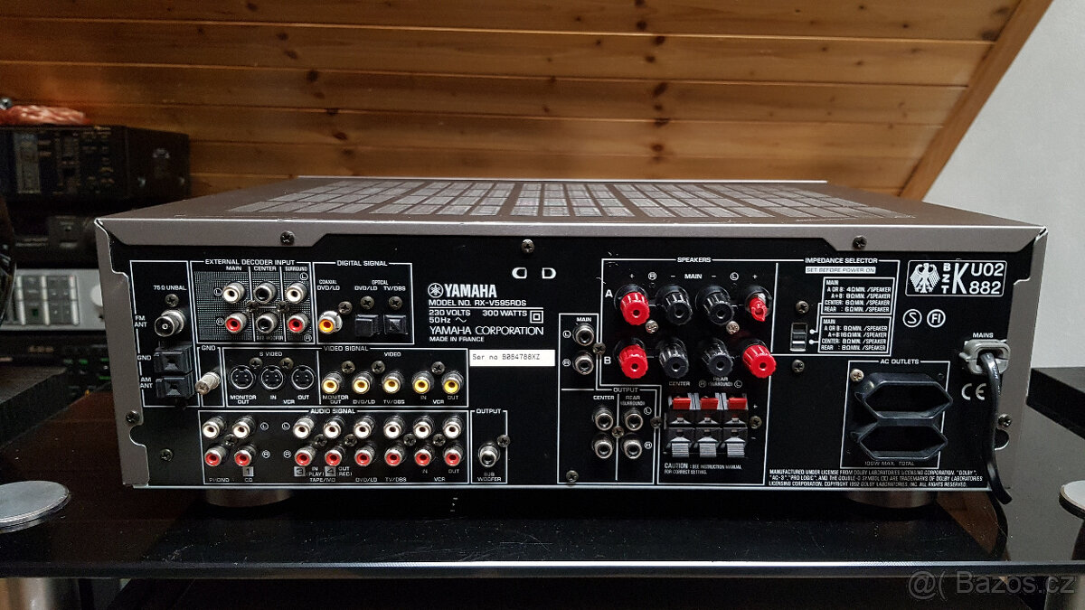 Yamaha RX-V595RDS AV receiver s DO - 8