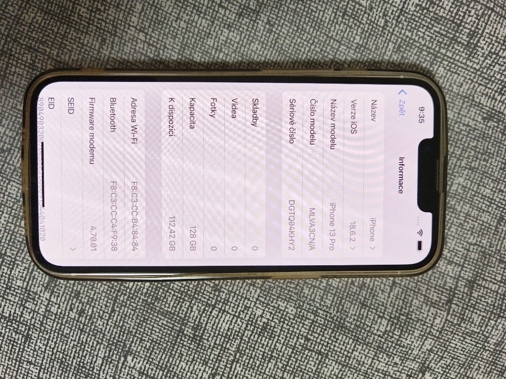 iPhone 13 Pro 128 GB v bílé barvě - 8