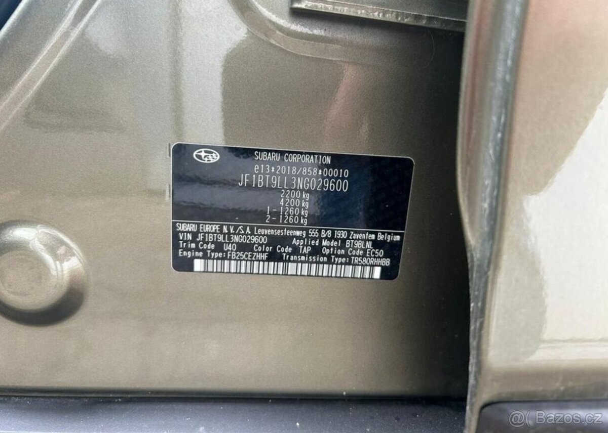 Subaru Outback 2.5 FIELD 2022 | Záruka 124 kw - 8
