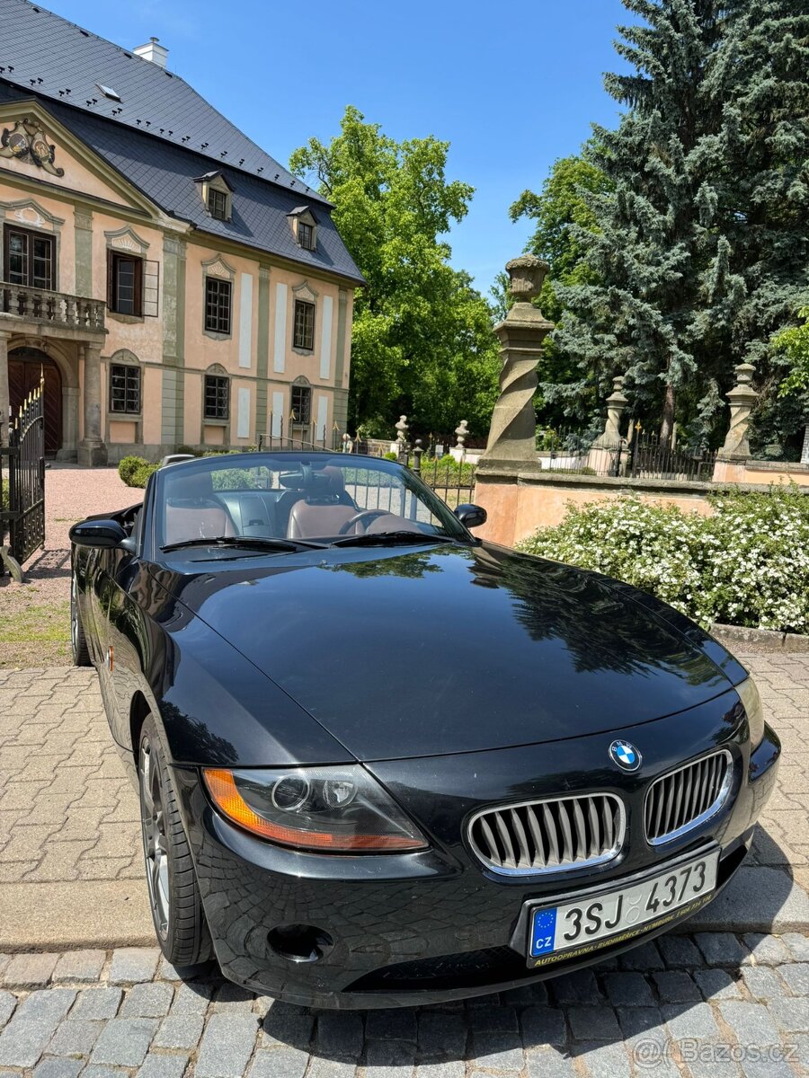BMW Z4 e85 cabrio 2004 zajímavý interiér 2,5 141kw 6ti válec - 8