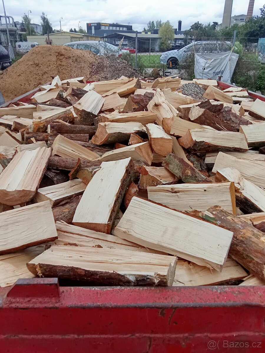 Palivové dřevo štípané - 8