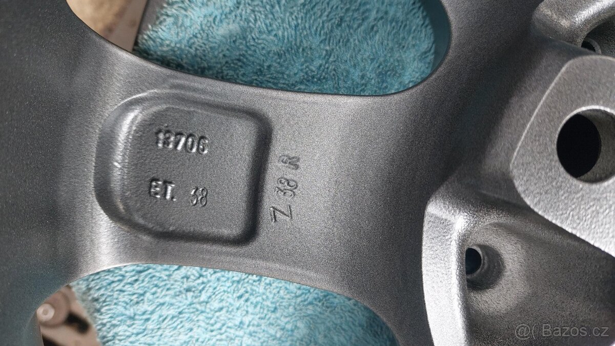 Alu kola 16" 5x112 CMS TOP stav - 8