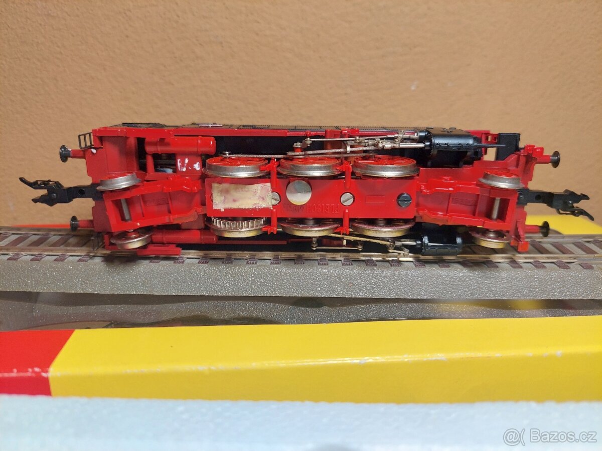 H0 Fleischmann Parní lokomotiva ČSD 365.4 s obalem - 8