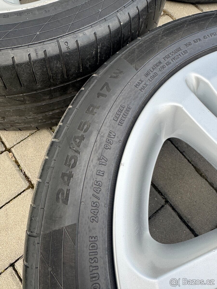 Mercedes Benz w211 Alu disky 17" (facelift) - 8