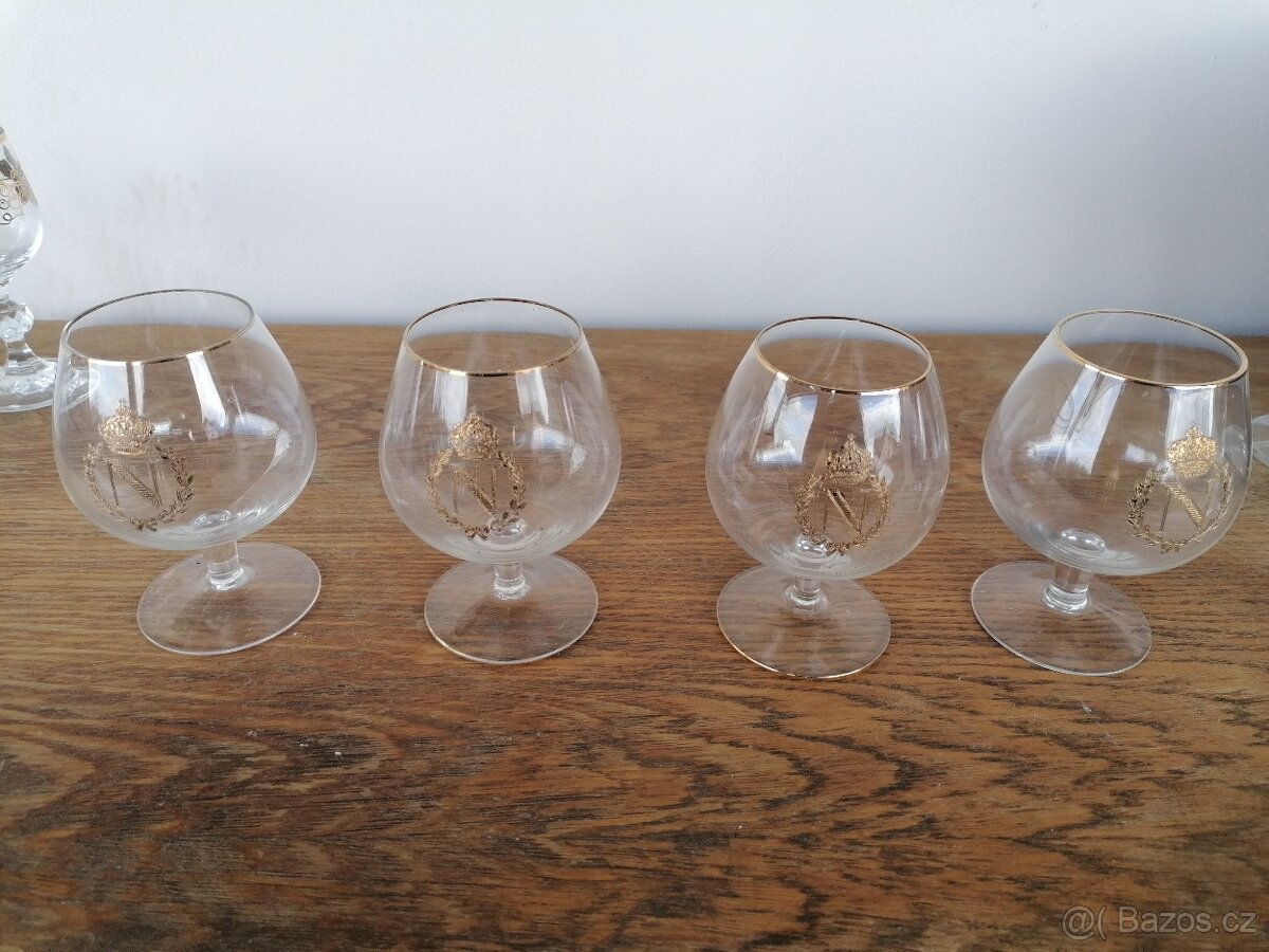 Sady skleničky na víno, likér, whisky - více ve fotkách - 8