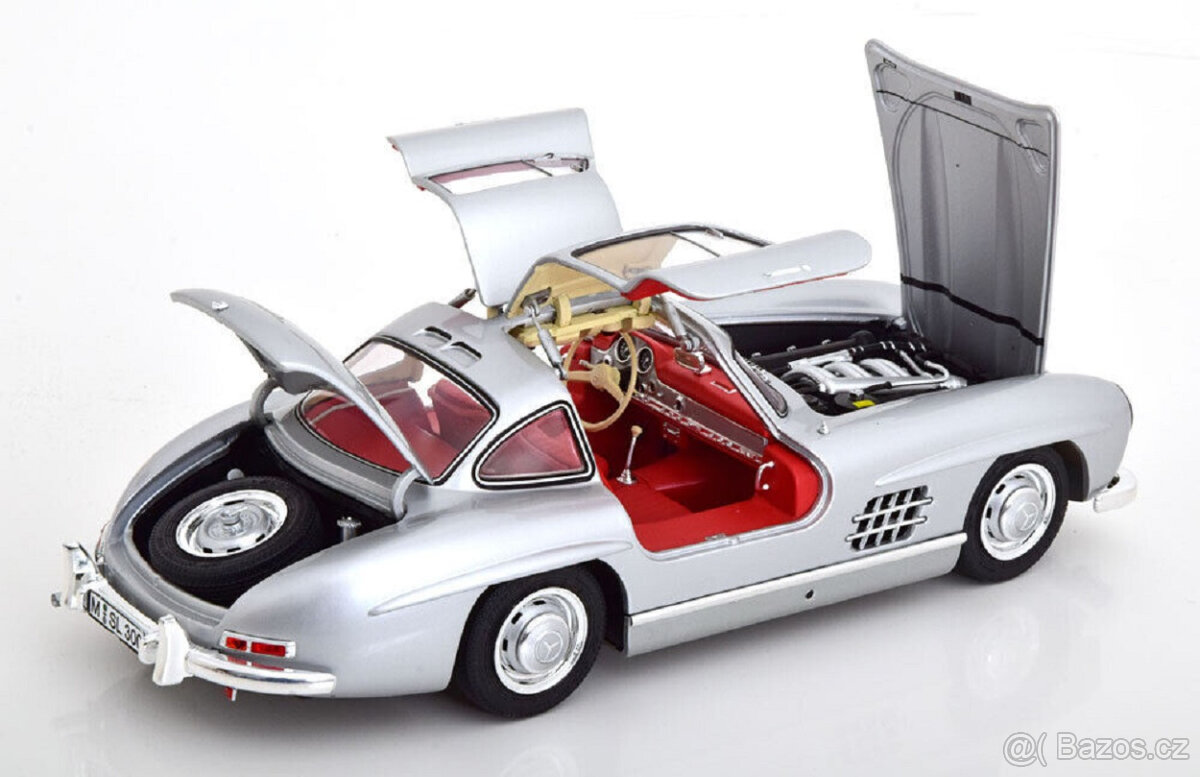 1:18 MercedesBenz 300 SL Flügeltürer Gullwing W198 1954 - 8
