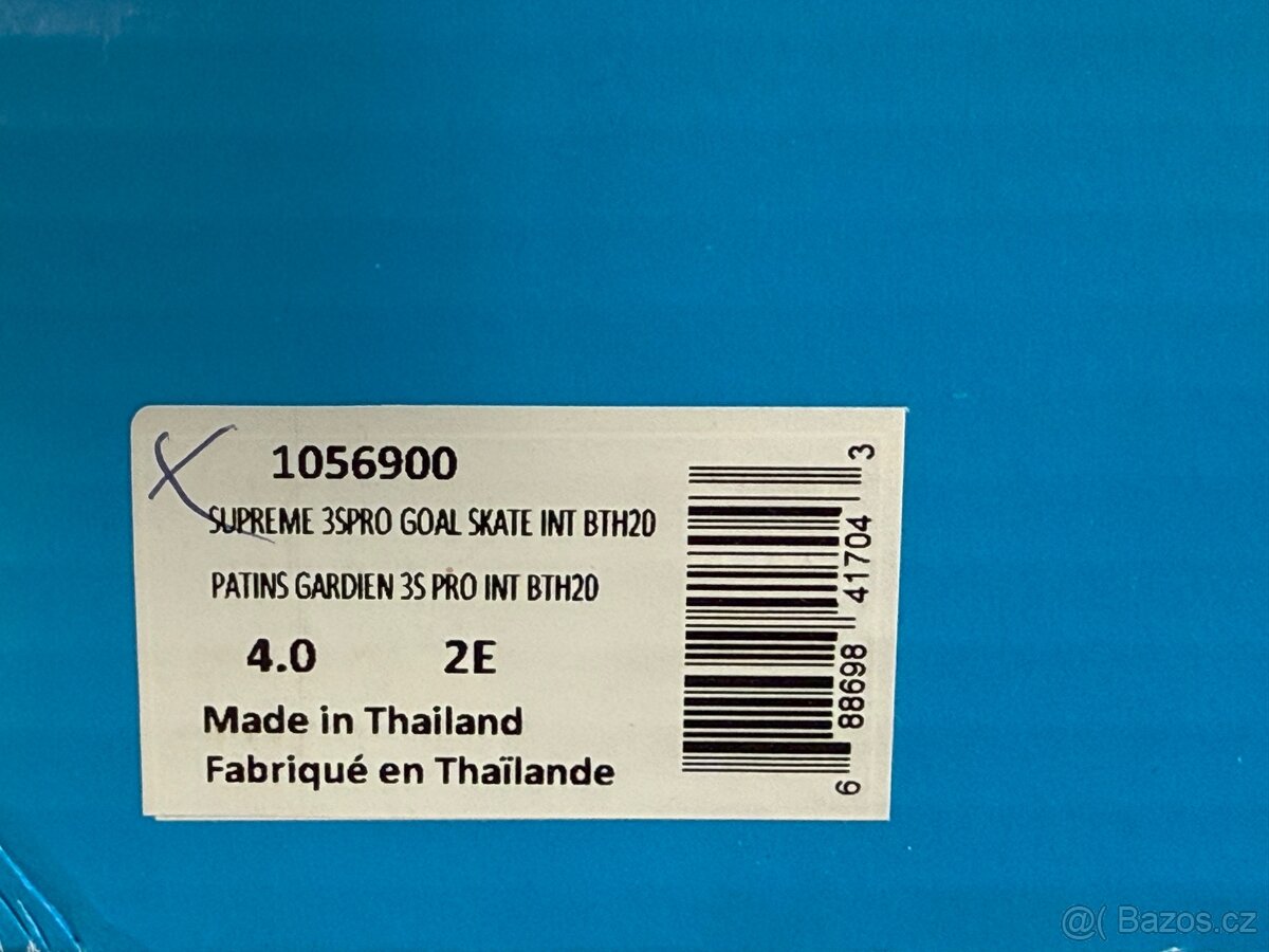 Brankářské brusle Bauer Supreme 3S Pro 4.0 EE (INT) - 8