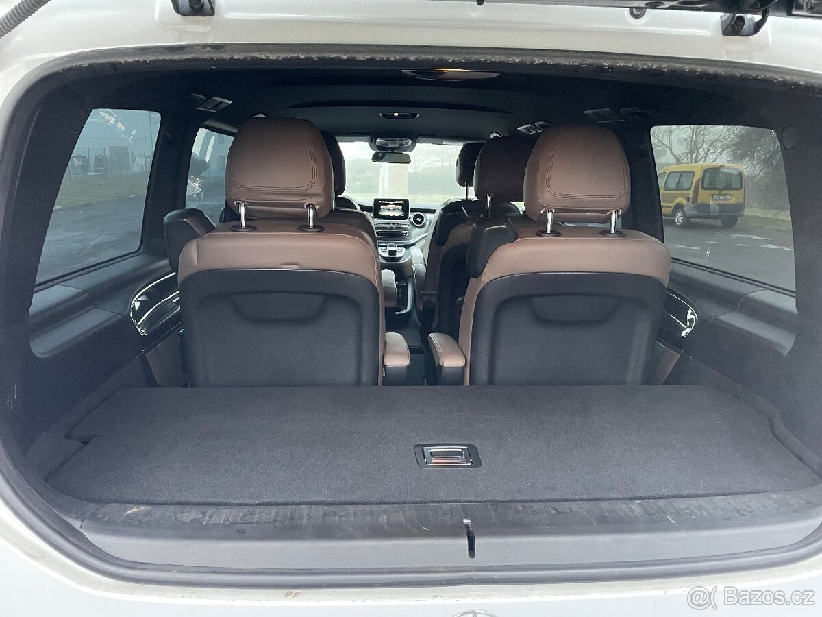 Mercedes V300d 4matic ČR naj.84tis km 6 míst křesla - 8