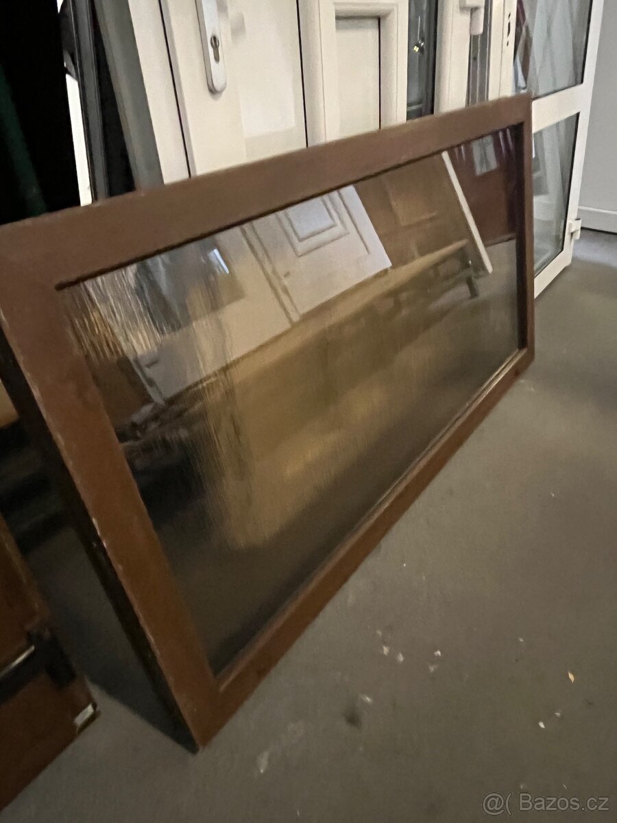 KRÁSNÉ 6TI KOMOROVÉ PLASTOVÉ DVOUKŘÍDLÉ VCHODOVÉ DVEŘE OŘECH - 8