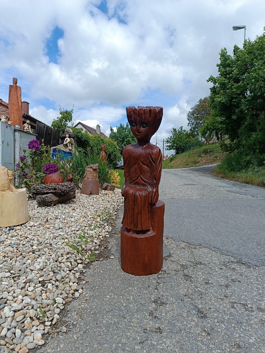 Dřevěná socha - 8