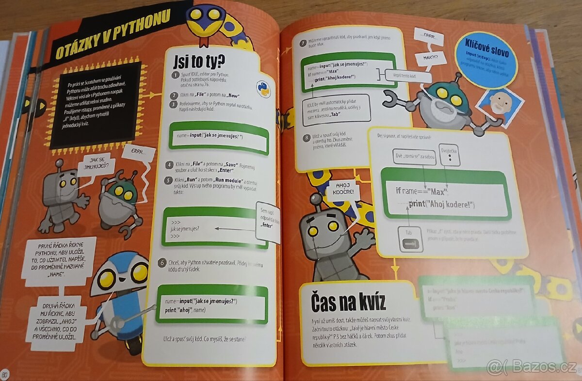 Kniha: Programuj a Jak se naučit animovat (jako nové) - 8