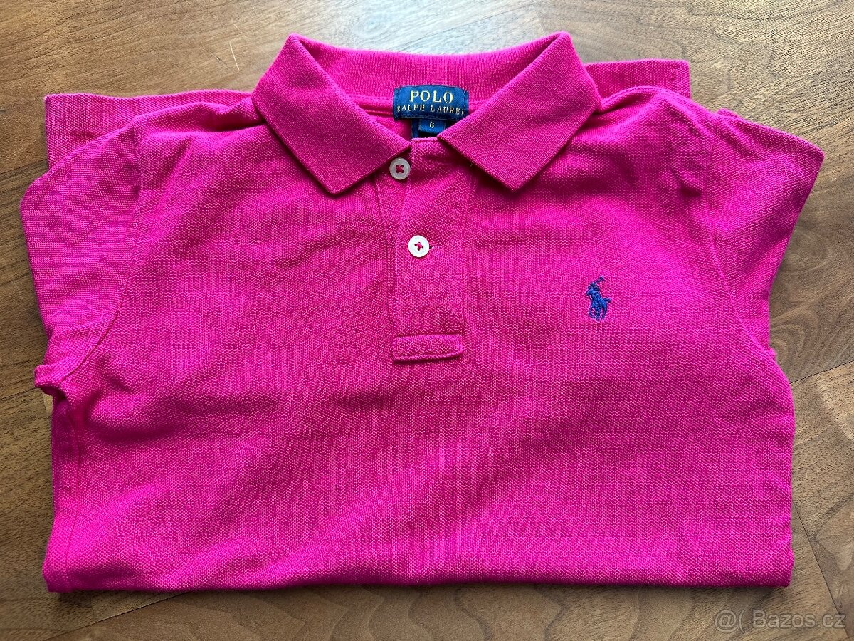 Tričko dl. rukáv 6 let-Ralph Lauren - 8