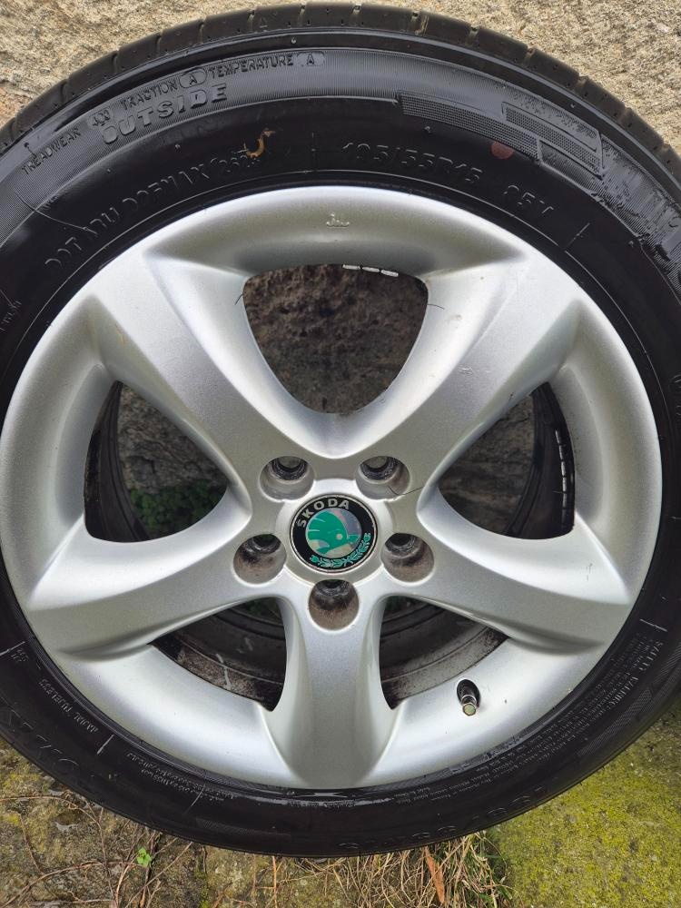 Alu kola 15" Škoda - 8