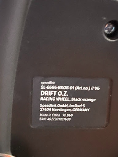 Herní volant s pedály Speedlink Drift OZ (pro PC) - 8